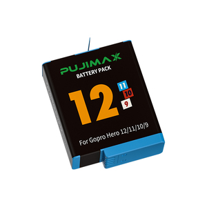 Batería de Repuesto para Cámara de Acción PUJIMAX, Batería Recargable de Iones de Litio de 3.85V y 1900mAh para GoPro <span class=keywords><strong>Hero</strong></span> 12 11 10 <span class=keywords><strong>9</strong></span> - Product Image 4