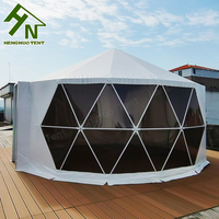 Tentes de luxe uniques de maison de yourte de camping en plein air de dôme de glamping avec l'isolation