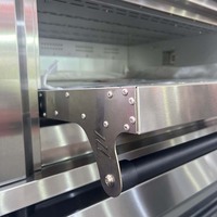 Four de cuisson commercial électrique haute capacité traitement du soja PID contrôle par micro-ordinateur 99-Min alarme minuterie verre résistant