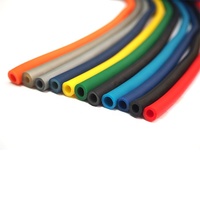 Tubo de goma de pesca submarina de colores, tubo de látex para fitness, banda de resistencia de seguridad
