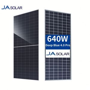 แผงโซลาร์เซลล์ JA Solar Supplier 144 เซลล์ แบบ N-type Bifacial กำลังไฟ 620 วัตต์ 625 วัตต์ 630 วัตต์ 635 วัตต์ 640 วัตต์ รุ่น JAM72D42 LB - Product Image 1