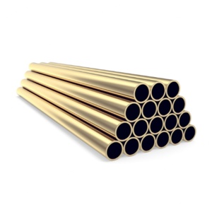 Factory Wholesale CuZn15 Pure Brass <b>Pipes</b> / Brass Tube - Product Image 2