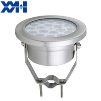 Hittebestendige SS316L IP68 RGBWA LED onderwater spotfonteinverlichting voor grootschalige projecten aan zeegelegen fonteinen