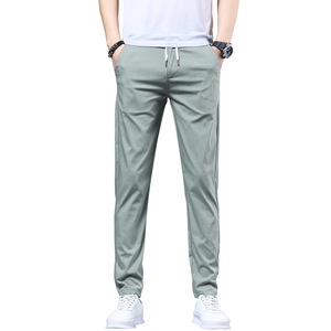 กางเกงผู้ชายทรงตรงยืดเข้ารูปกางเกงลำลองทันสมัย - Product Image 5