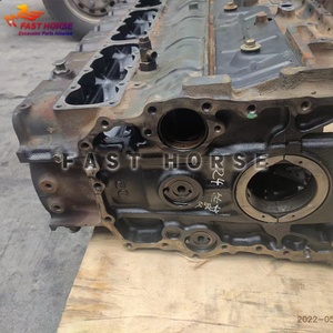 Bloque de Cilindros de Motor Hangood 6D24, 11.9L, 6 Cilindros, Hierro Fundido, Pieza Usada para Camiones Pesados FV415 FV517, Piezas de Maquinaria de Construcción - Product Image 3