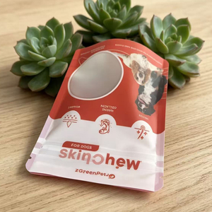 Bolsa de Mylar con Cierre Hermético, Personalizada, Impresa con Claridad, de Grado Alimenticio, a Prueba de Humedad, para Golosinas Masticables para Mascotas - Product Image 6