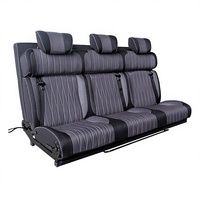 Siège-lit pour camping-car, pivotant, inclinable, réversible, certifié 3C, personnalisable, 1 à 4 places, différentes couleurs, cuir PU imperméable