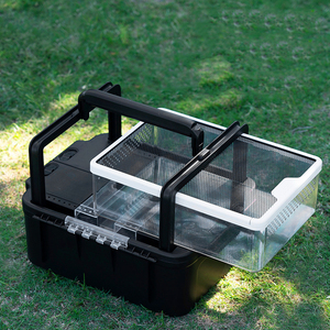 Boîte de collecte d'<span class=keywords><strong>insectes</strong></span> de terrarium de cage de serpent anti-évasion multifonctionnelle portative <span class=keywords><strong>pour</strong></span> une utilisation extérieure de reptiles - Product Image 2