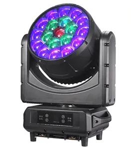 חדש 19*40w RGBW 4in1 עמיד למים LED שלב אור נע קרן ראש שטיפת ותאורת שלב מדורג IP65