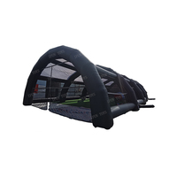 Structure gonflable d'aventure en tissu Oxford pour activités extérieures : Arène de paintball CS, Tente de tir au laser et au fléchettes, Équipement d'obstacles, Jouet d'aventure EN14960