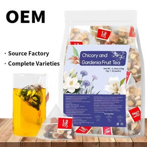 Tisane Traditionnelle OEM Chicorée et Gardénia aux 7 Plantes Médicinales (Mûrier, Racine de Kudzu) – 30 Sachets - Product Image 4