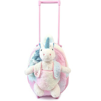 6878 dessin animé Type mignon enfant en bas âge enfants en peluche licorne à roulettes sac à dos à roulettes voyage bagages bel Animal enfants sac à dos à roulettes