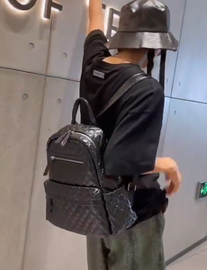 Nouvelle usine nouvelle mode neutre grande capacité sac à dos femmes sac à bandoulière sac d'école - Product Image 6