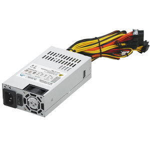 พาวเวอร์ซัพพลายขนาดเล็ก 200W Mini <span class=keywords><strong>ITX</strong></span> Flex ATX ประสิทธิภาพสูง รองรับสูงสุด 400W ได้รับการรับรองมาตรฐาน 80 Plus White พร้อม Active PFC ตัวเรือนโลหะ สำหรับเดสก์ท็อปและเซิร์ฟเวอร์ - Product Image 1