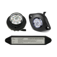 Feux d'avertissement LED stroboscopiques dissimulés pour véhicules d'urgence