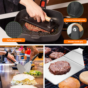Kit Profesional de 35 Accesorios para Plancha, Juego de Herramientas para Parrilla Plana de Acero Inoxidable con Bolsa de Transporte - Product Image 5