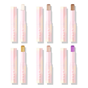Stick illuminateur en gelée de cristal TVLV transfrontalier, 6 couleurs, mat, éclaircissant, waterproof, longue tenue, fard à paupières brillant double - Product Image 5