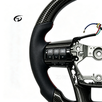 Volant en fibre de carbone authentique, très demandé, avec design GR Sport Racing, compatible avec Hilux Fortuner. Personnalisable