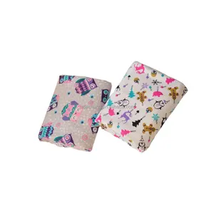 Factory Supplier Custom Soft Smooth Touched Children 100% Solid Color Cotton Print Flannel Fleece Skirt Fabric Manufacturer