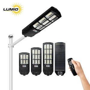 Lámpara <span class=keywords><strong>Solar</strong></span> LED para Calle <span class=keywords><strong>LUMIO</strong></span> All One ABS con Batería LiFePO4, IP65 Impermeable, Temperatura de Color 3000K-6500K, Uso en Carreteras, 2 Años de Garantía, Color Negro - Product Image 3