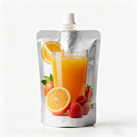 Bonne qualité 100ml 250ml 1L savon à main liquide poche à bec latéral Doypack pour emballage de détergent à lessive