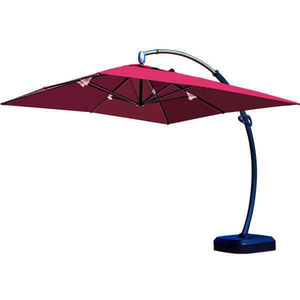 Mobilier d'extérieur moderne 8 nervures Parapluies de patio légers et imperméables Logo personnalisé Vente en gros Aluminium Jardin Plage Roma - Product Image 1