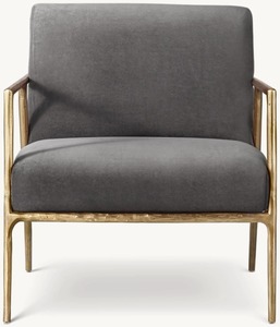 Ensemble de canapés modernes et luxueux pour salon, style INS, mobilier d'intérieur, canapé forgé en acier inoxydable massif et martelé à la main - Product Image 2