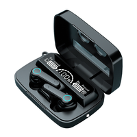 Écouteurs TWS M19 Intra-auriculaires avec Power Bank, Casque Gaming Sans Fil Véritable, Réduction de Bruit pour Téléphones Intra-auriculaires et Écouteurs