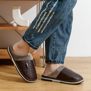 Fashion Popular Premium High Quality <strong>Men's</strong> <strong>slippers</strong> Fluffy Cozy Soft Cozy <strong>slippers</strong> Factory Price Custom Wholesale - Product Image 4