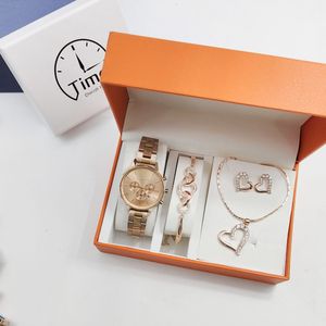 YuSa971 vente chaude <span class=keywords><strong>montre</strong></span>-<span class=keywords><strong>bracelet</strong></span> à quartz pour <span class=keywords><strong>femme</strong></span> 2 pièces ensemble grand bijou strass dames montres en acier et <span class=keywords><strong>bracelet</strong></span> en cristal coffret cadeau - Product Image 2