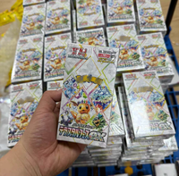 Boîte scellée originale PTCG SV8a Crystal Celebration EX version japonaise, boîte cadeau de cartes à collectionner de la famille Eevee, cartes de jeu