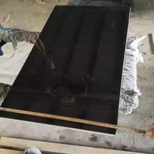 Goedkope Flat Zwart Graniet Gedenkteken Grafsteen Monumenten Grafstenen Voor Graven - Product Image 1