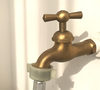 Robinet de jardin en laiton de conception japonaise ZY-F301C, robinet en laiton, poignée triangulaire, robinet de lavabo extérieur, économie d'eau