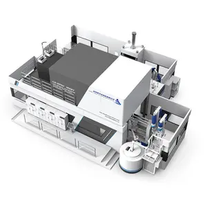 LH-1250T suku cadang aluminium PLC membuat ruang dingin mesin Die Casting untuk bagian besar