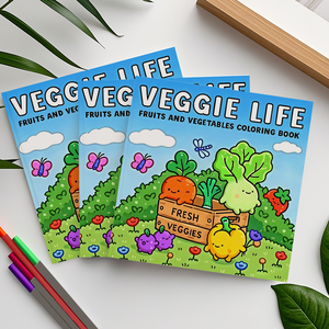 Livre de <span class=keywords><strong>coloriage</strong></span> anti-stress Motifs de <span class=keywords><strong>fruits</strong></span> et légumes 24 pages Reliure parfaite Couverture souple Papier d'art de qualité supérieure - Product Image 6