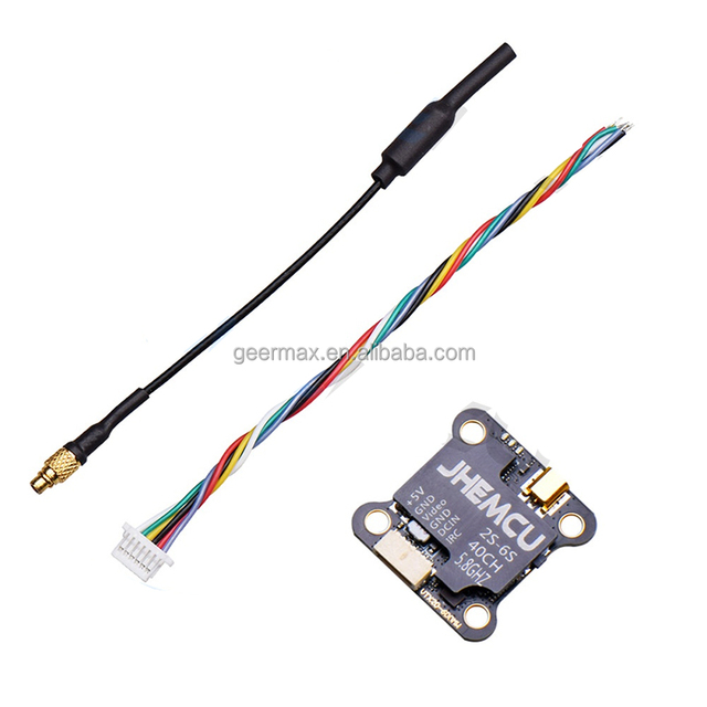 Drone VTX Parts 40CH 5.8G Video Transmitter for JHEMCU VTX20-600 5.8GHz Wireless Transmission Module PitMode 25m 7-26V UAV Parts
