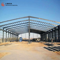 Fábrica de Edificios Prefabricados, Edificio Moderno Fabricado en Fábrica, Taller Prefabricado Metálico, Galpón Prefabricado Industrial, Estructura de Acero