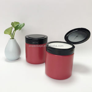 ขวดบรรจุภัณฑ์เครื่องสำอาง PE ขนาด 500 มล. และ 300 มล. ฝาเปิดแบบพลิกปากกว้าง พิมพ์โลโก้ตามสั่ง สำหรับบัตเตอร์<span class=keywords><strong>ท</strong></span>าตัวและผลิตภัณฑ์ดูแลผิว - Product Image 2