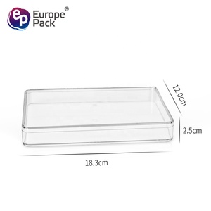 Kelebek-kek kutusu şeffaf kızılcık kurabiye kutusu tek kullanımlık dikdörtgen plastik pişirme kutusu - Product Image 2