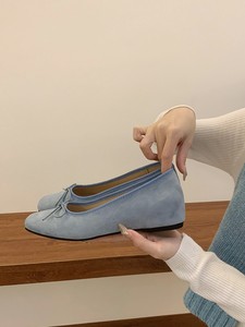 Zapatos Planos de Satén Personalizados para Mujer, Plegables, Ligeros, de PU, Punta Cerrada, Cómodos para Primavera y Otoño - Product Image 4