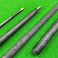 TuoYuan Queue de billard en fibre de carbone ultra-légère avec pointe de 11,5 mm et finition brillante, modèle de compétition OEM pour salle de jeux