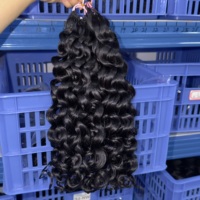 Итальянские кудрявые волосы Factory Curly Miracle Knot для плетения крючком, глубокая волна, предварительно связанные пучки для бохо-причесок, производство