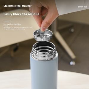 Mini tasse thermos intelligente Design moderne 200ml en acier inoxydable 304 Bouteille de voyage sous vide thermique chaude en acier inoxydable - Product Image 4