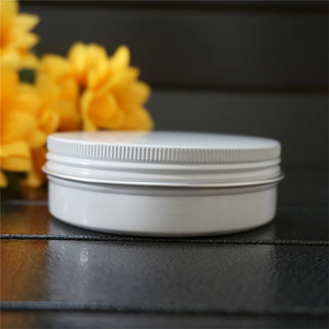 <span class=keywords><strong>5G</strong></span> 10G 30G 50G 60G 80G 100G 150G 200G 250G Bán Buôn Vòng Nhôm Trắng Tóc Sáp Jar Cookie Nến Tin Với Nắp Bao Bì - Product Image 2