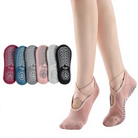 Knöchelriemen Yoga-Socken ODM Frühling Sommer Neuerscheinung Anfänger Rutschfeste Damen Professionelle Tanz- und Sportsocken