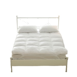 Matras isi poliester penutup mikrofiber Hotel atau rumah, sangat nyaman untuk penggunaan - Product Image 1