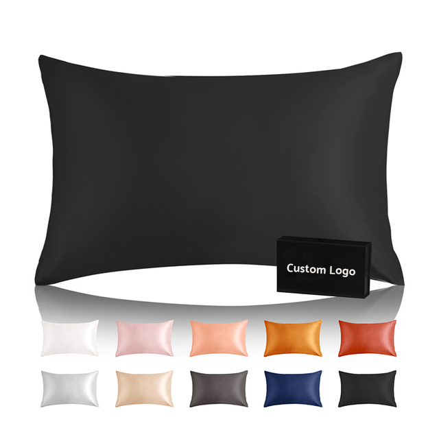 16 19 22 Momme Washable Luxury Pure 100% Mulberry Natural Silk Pillowcase Charmeuse Silk Pillow Case Bed