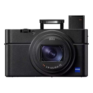 กล้องดิจิตอลมิเรอร์เลส Sony RX100M7 สีดำ ถ่ายวิดีโอ 4K สำหรับการเดินทาง ถ่ายภาพสตรีทแฟชั่น พร้อมการ์ดหน่วยความจำ SD - Product Image 1