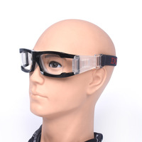 Lunettes de protection anti-collision réglables et flexibles pour activités sportives en extérieur (basketball, football) – Protection optimale contre les impacts