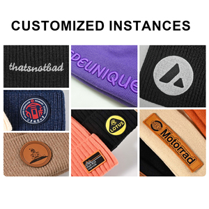Gorro de Punto Jacquard Personalizado de Alta Calidad con Logotipo Bordado, Unisex, 100% Acrílico, Cálido para Invierno - Product Image 5